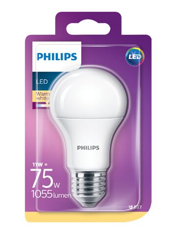 Philips 11W 75W 1055lm E27