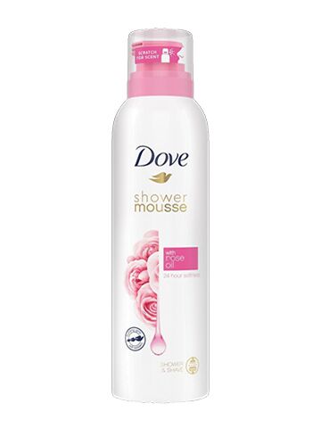 DOVE Shower Mousse Rose