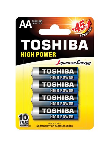 TOSHIBA ALKALINE LR6 bl4